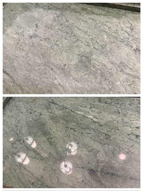大理石(蛇紋石の研磨再生画像)